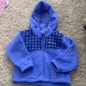 Columbia fleece with hood size 18 months